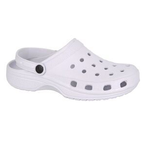 Dek Womens/Ladies Perforated Clogs / White